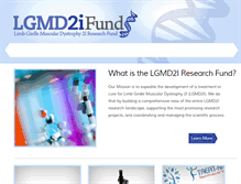 Tablet Screenshot of lgmd2ifund.org